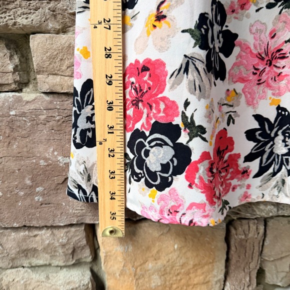 Abercrombie & Fitch M Floral Tiered Ruffle Sundress Mini Dress Coquette Romantic - Picture 13 of 13